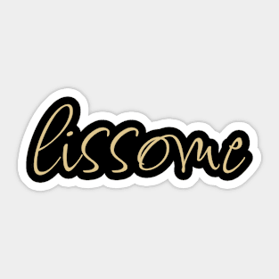 Lissome Sticker